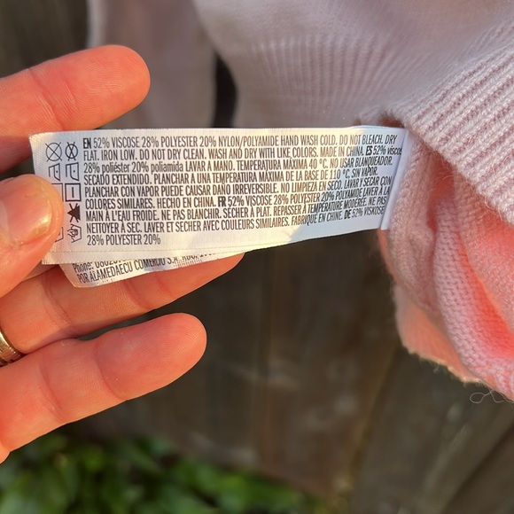 Forever 21 Women viscose blended Sweater Crop Top size small - Picture 6 of 7